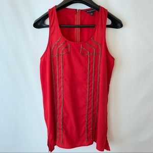 Rock & Republic | Red Dressy Racer Back Tank (A99)